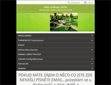 Tablet Screenshot of dum-zahrada.net